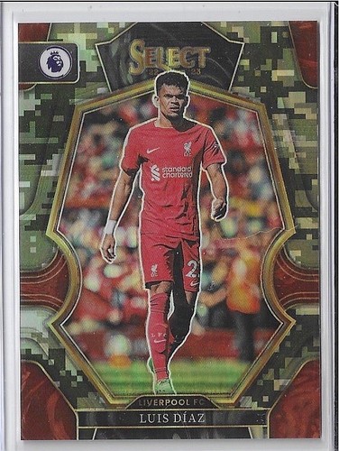 Luis Diaz 2022 Panini Select Mezzanine Camo /199
