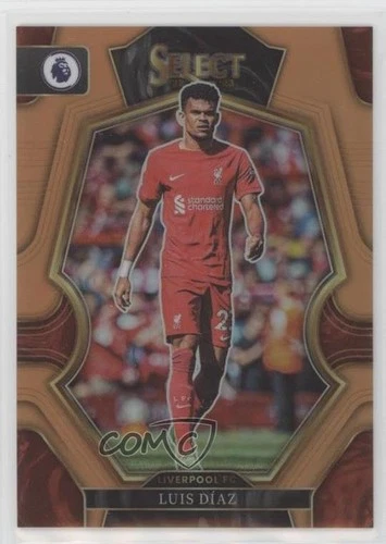 Luis Diaz 2022 Panini Select Orange Prizm /75