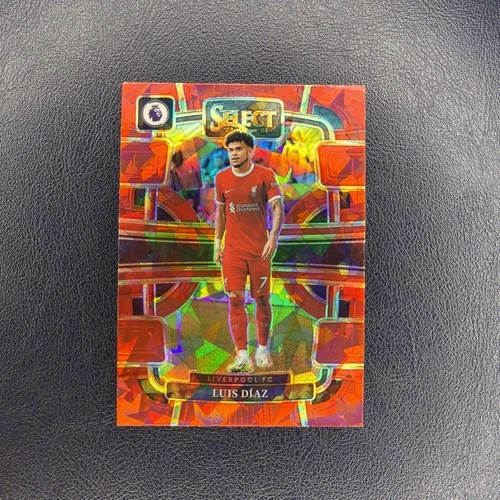 Luis Diaz 2023 Panini Select Prizm Red Cracked Ice #52