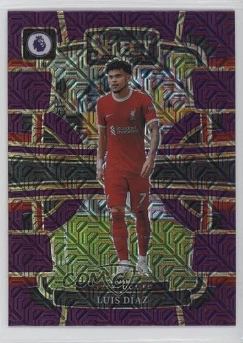 Luis Diaz 2023 Panini Select Purple Mojo Prizm