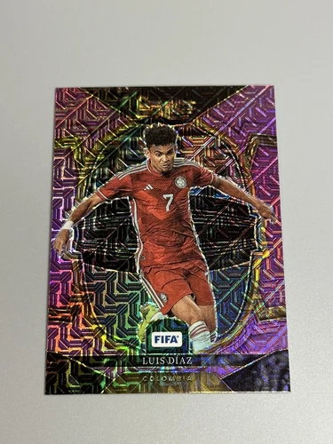 Luis Diaz 2023 Panini Select Purple Mojo Prizm