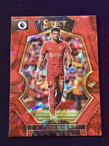 Luis Diaz 2022 Panini Select Red Ice Prizm
