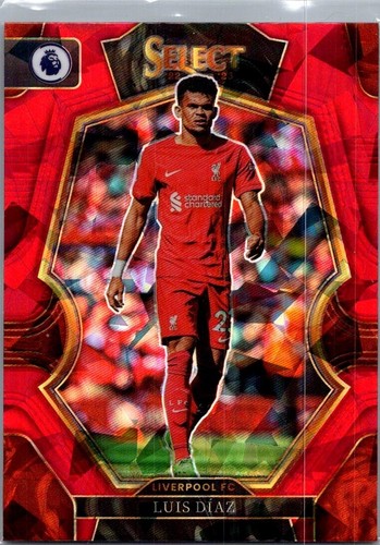 Luis Diaz 2022 Panini Select Red Ice Prizm