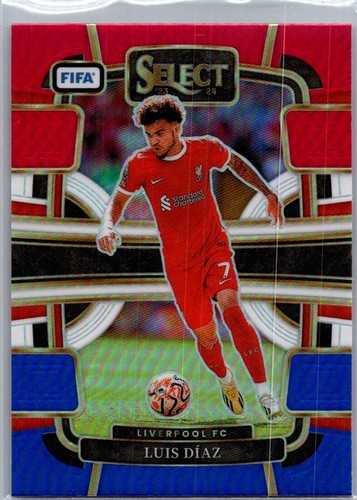 Luis Diaz 2023 Panini Select Rosso Bianco e Blu Prizm