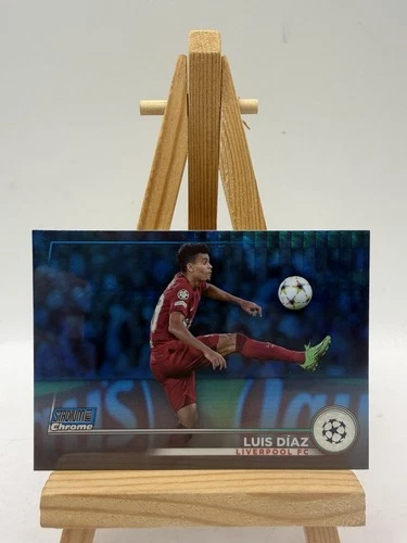 Luis Diaz 2022 Topps Stadium Club Chrome Blue Prism