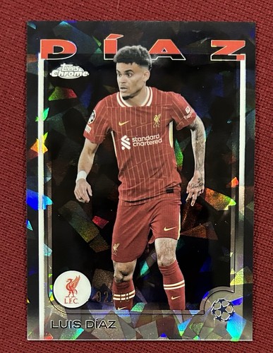 Luis Diaz 2024 Topps UEFA Sapphire Black Sapphire /10