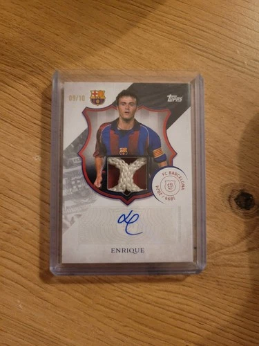 Luis Enrique 2024 Topps FC Barcelona 125th Anniversary /10