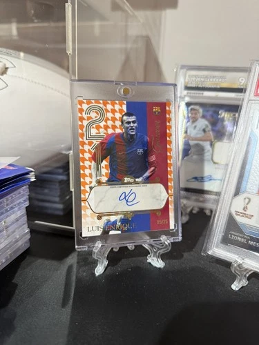 Luis Enrique 2026 Topps FC Barcelona Forever Orange /25