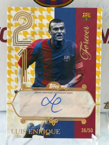 Luis Enrique 2025 Topps La Liga /50