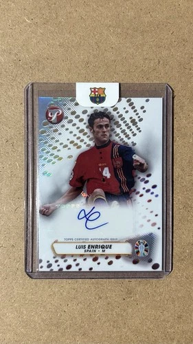 Luis Enrique 2024 Panini Pristine