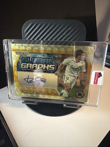Luis Figo 2025 Panini Club World Cup Gold Vinyl Prizm 1/1