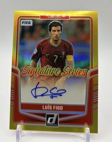Luis Figo 2024 Panini Donruss Gold /10