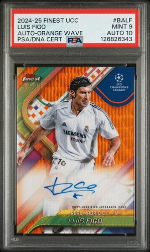 Luis Figo 2024 Topps Finest /25