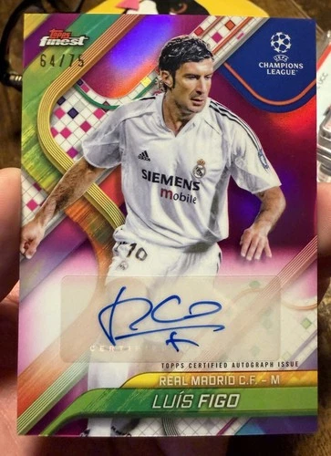Luis Figo 2024 Topps Finest /75