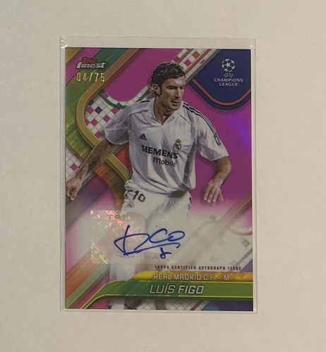 Luis Figo 2024 Topps Finest /75