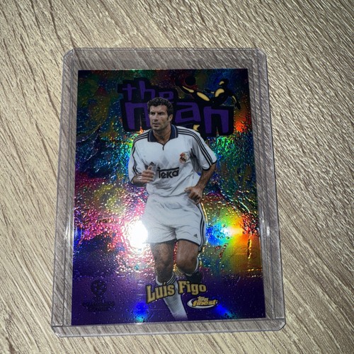 Luis Figo 2022 Topps Finest Purple /299