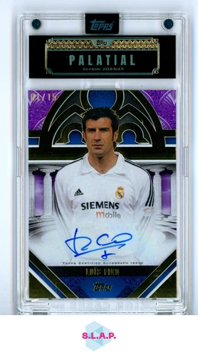 Luis Figo 2024 Topps Palatial Season 01/15