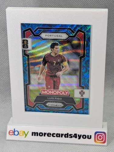 Luis Figo 2026 Panini Prizm Blue Wave #31