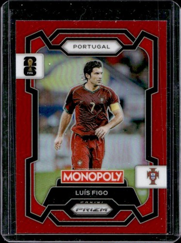 Luis Figo 2026 Panini Prizm Red #31