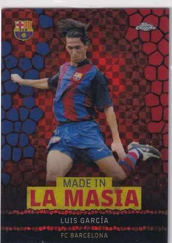 Luis García 2023 Topps Chrome Barcelona Rosso 3/5
