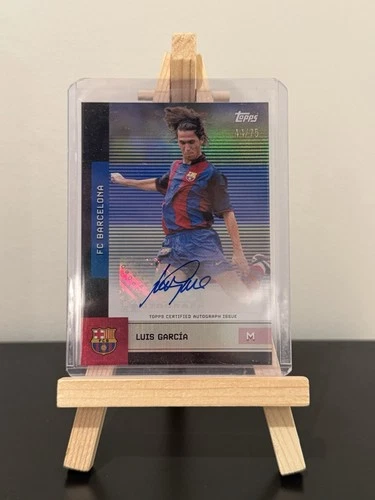 Luis Garcia 2025 Topps FC Barcelona Team Set /75