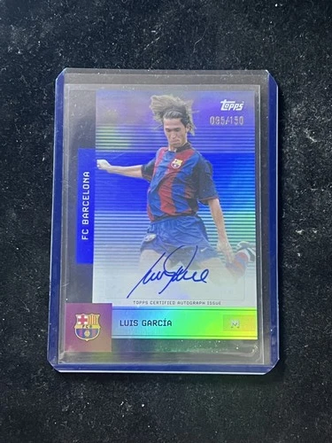 Luis Garcia 2026 Topps FC Barcelona Team Set Blue /150