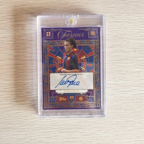 Luis Garcia 2025 Topps Forever Barcelona Purple /75