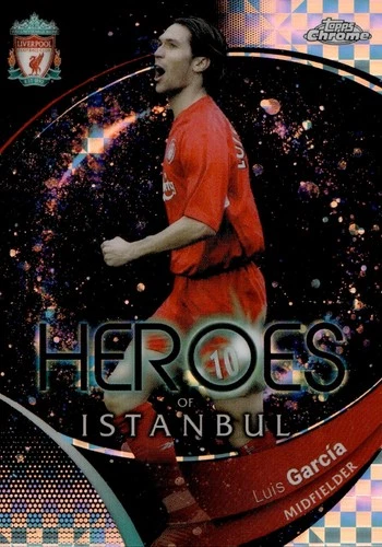 Luis Garcia 2024 Topps Liverpool FC Team Set Xfractor #88