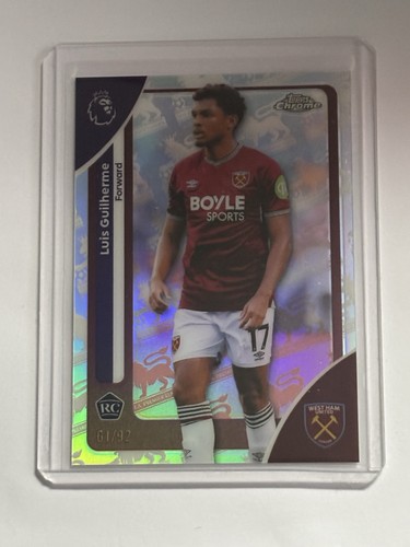 Luis Guilherme 2026 Topps Chrome Premier League /92