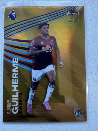 Luis Guilherme 2025 Topps Finest Giro Oro /50