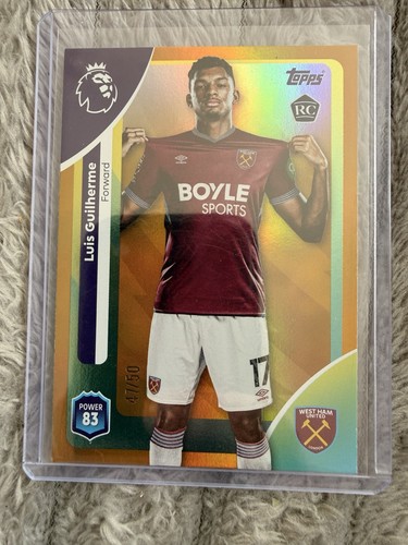 Luis Guilherme 2026 Topps Premier League /50