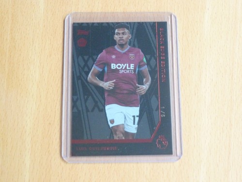 Luis Guilherme 2026 Topps Premier League Black Edge 1/5