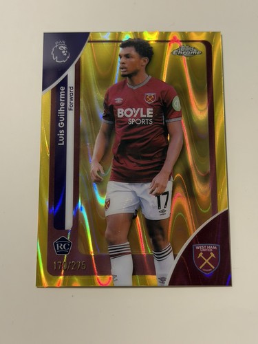 Luis Guilherme 2026 Topps Premier League Chrome /275
