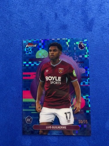 Luis Guilherme 2026 Topps Premier League Finest /75