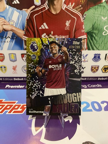 Luis Guilherme 2026 Topps Premier League Yellow Diamond /299