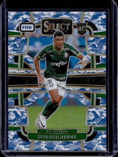 Luis Guilherme 2024 Panini Select FIFA Winter Camo Prizm /99