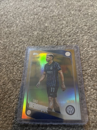 Luis Henrique 2025 Topps Flagship Gold /50