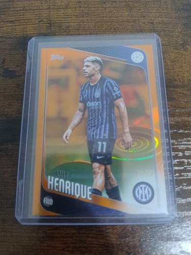 Luis Henrique 2025 Topps Flagship Orange /25