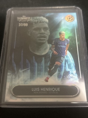 Luis Henrique 2025 Topps Summer Signings Blue /99