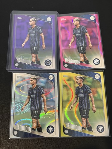 Luis Henrique 2025 Topps UEFA Competitions Purple /250