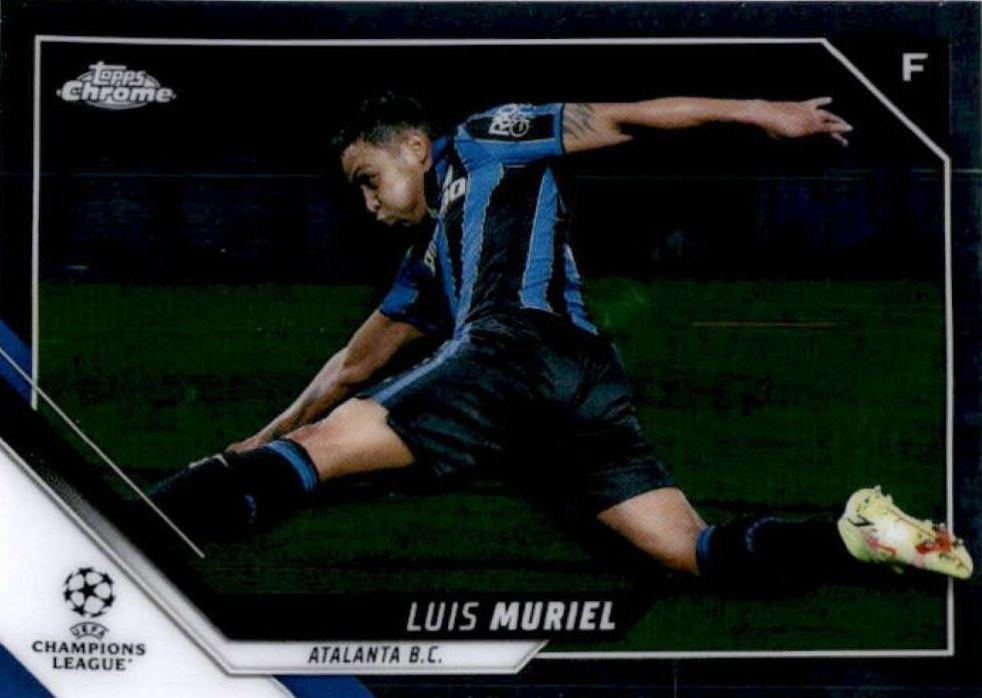 Luis Muriel 2021 Topps Chrome UCC 20
