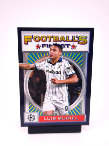 Luis Muriel 2021 Topps Finest Nero /25
