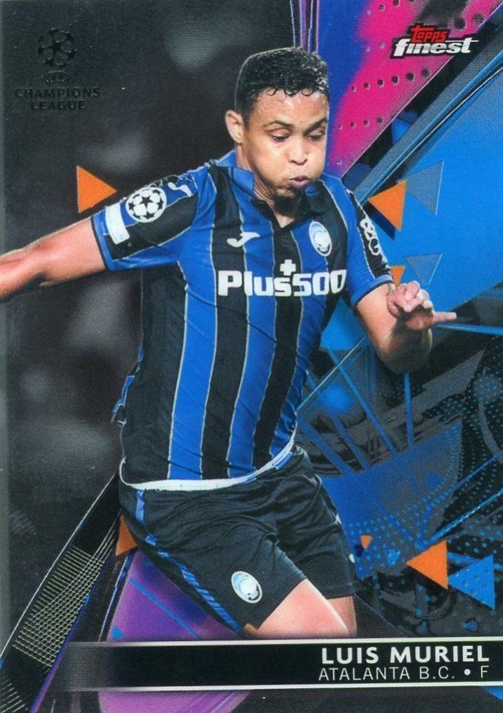 Luis Muriel 2021 Topps Finest UEFA 19