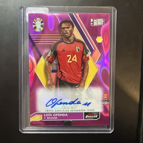 Luis Openda 2024 Topps Finest Purple /199