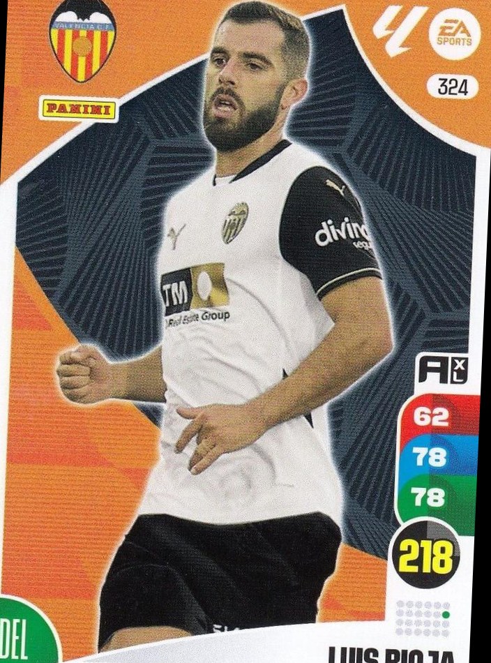 Luis Rioja 2024 Panini Adrenalyn XL La Liga