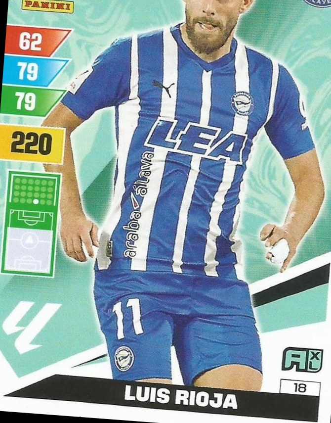 Luis Rioja 2023 Panini Adrenalyn XL La Liga