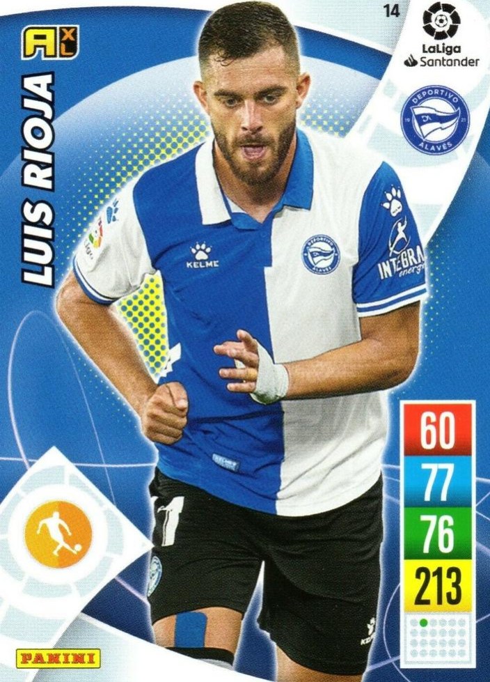 Luis Rioja 2021 Panini Adrenalyn XL La Liga