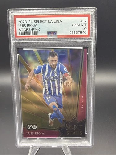 Luis Rioja 2023 Panini Select Pink Prizm /25