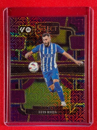 Luis Rioja 2023 Panini Select Terrace Purple Mojo Prizm