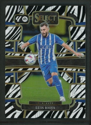 Luis Rioja 2024 Panini Select Terraza Raya Cebra 23/25